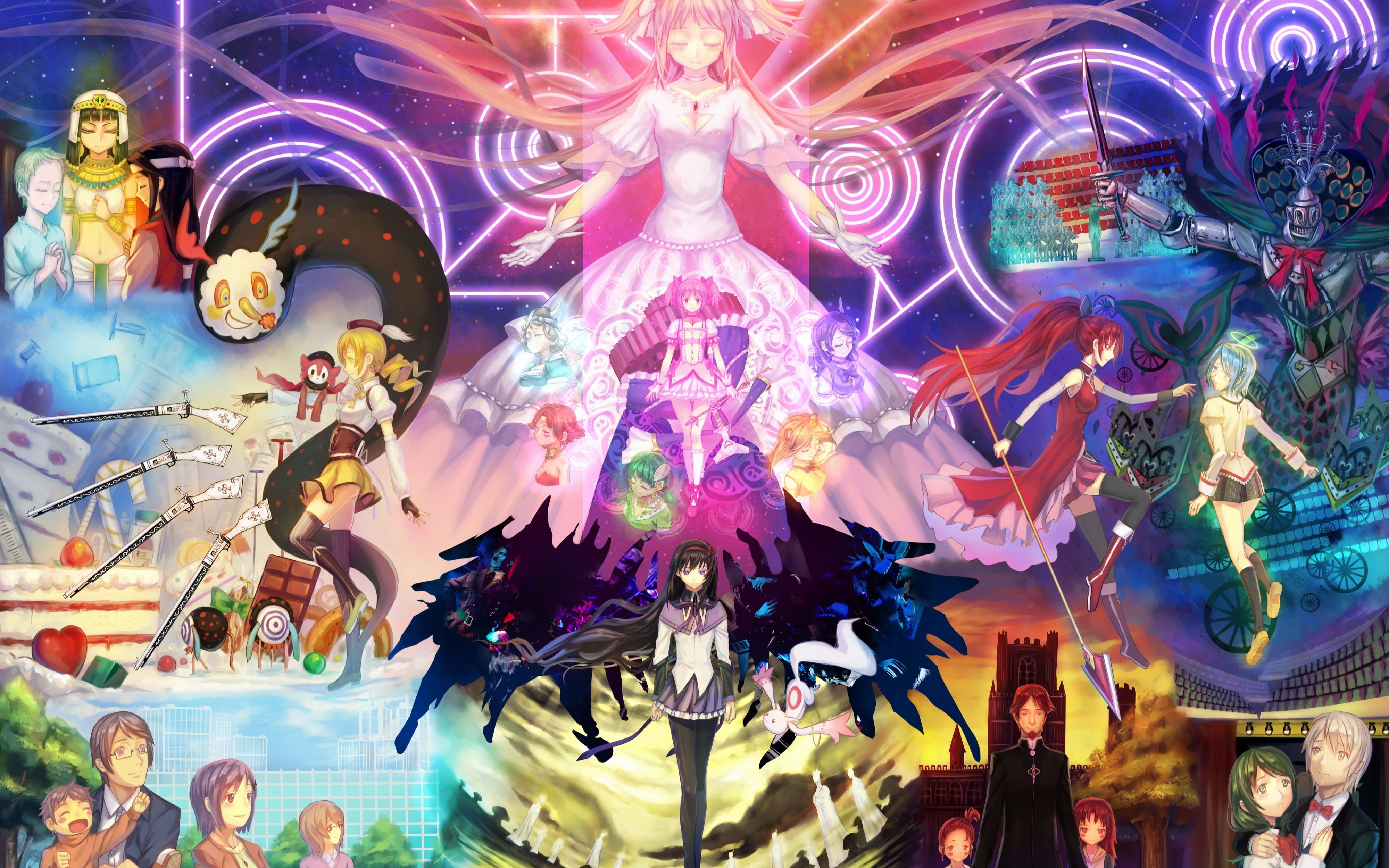 圆神剧场版庆贺《shining wind》(魔法少女小圆)