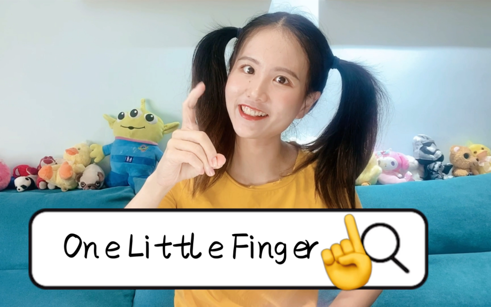 [图]尤克里里弹唱英文儿歌【One Little Finger】《一个小手指》