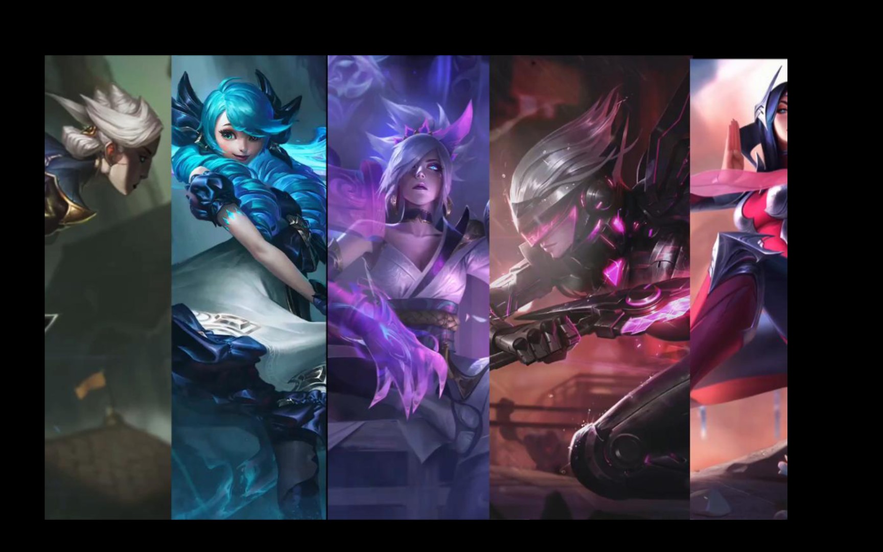 lol手游上单五姐妹操作锦集2.