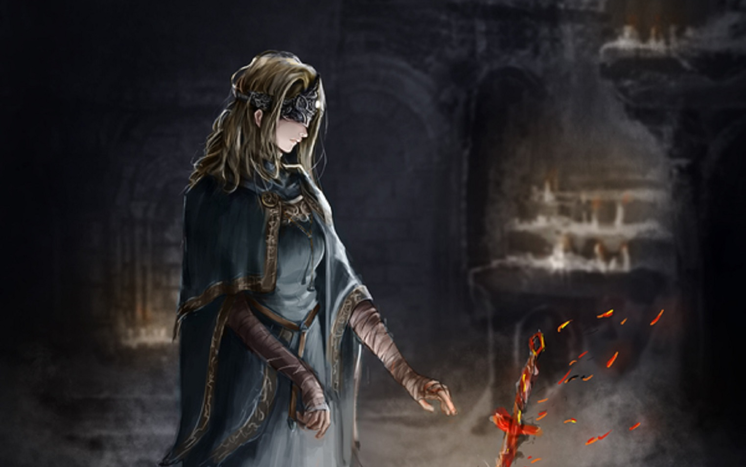 黑暗之魂3元素之力戏法少女的传火日常上篇