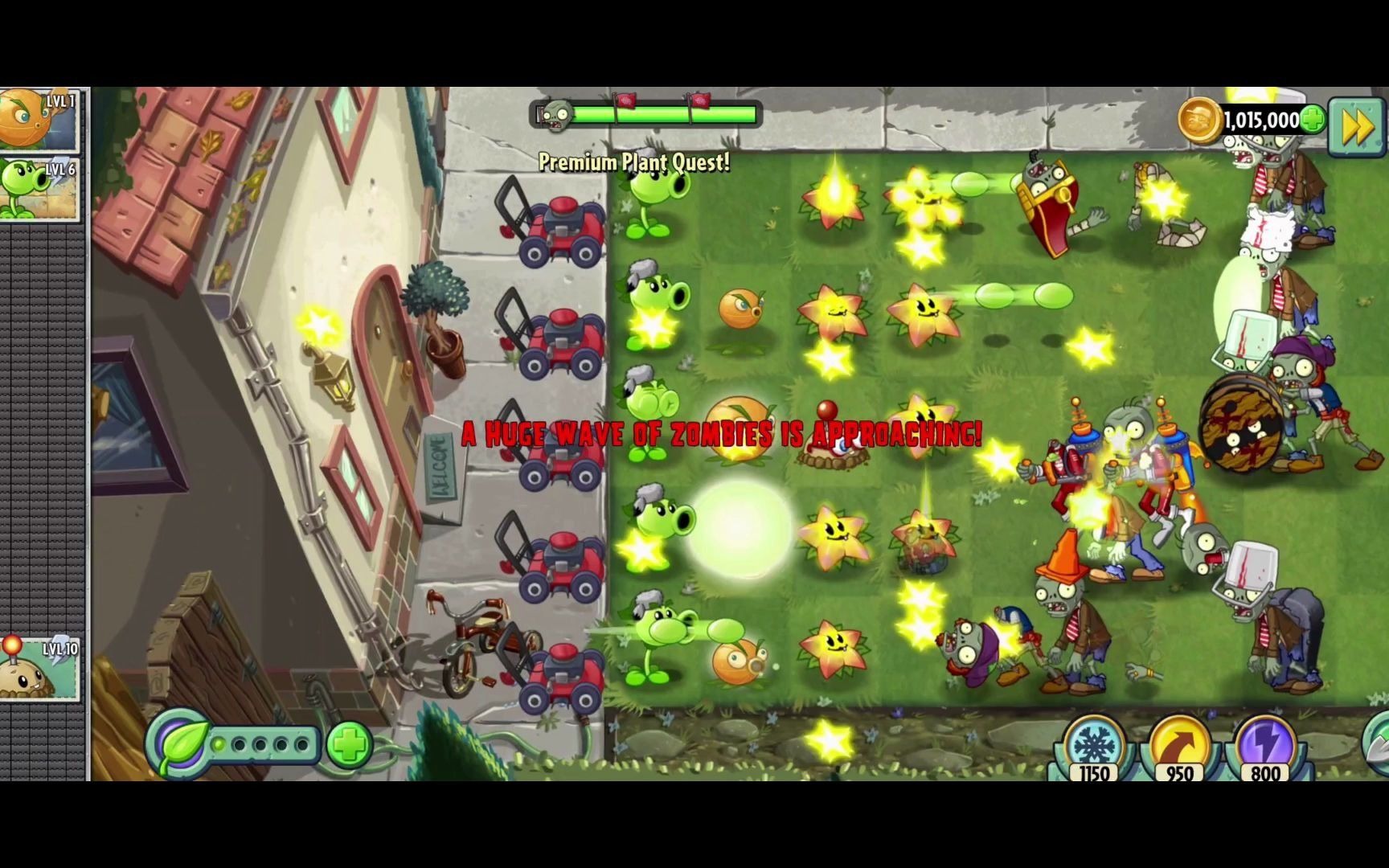 刘思汉植物大战僵尸2国际版史诗任务之星星果starfruit