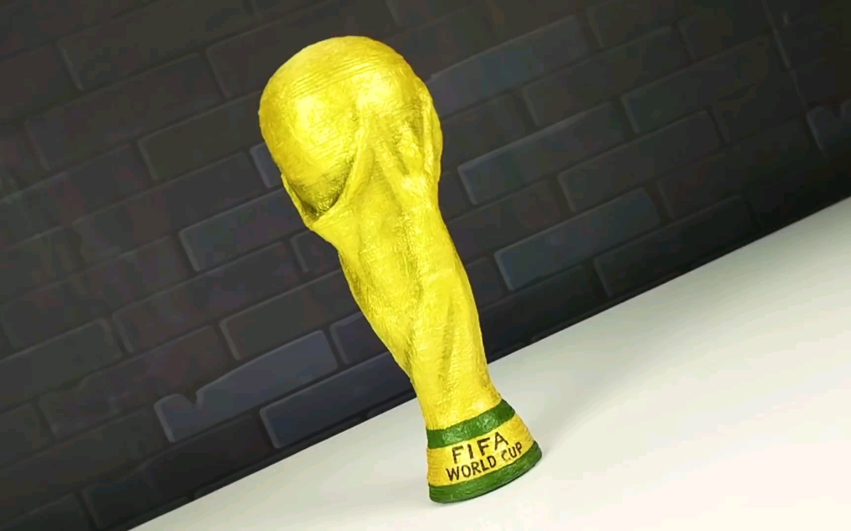 世界杯快结束了,快点用纸板做一个大力神杯过一下瘾吧!