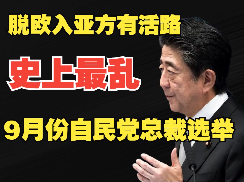 派系解散、传统权利结构大乱,日本9月总裁大选成史上最乱大选.安倍、岸田后日本去向何方?哔哩哔哩bilibili