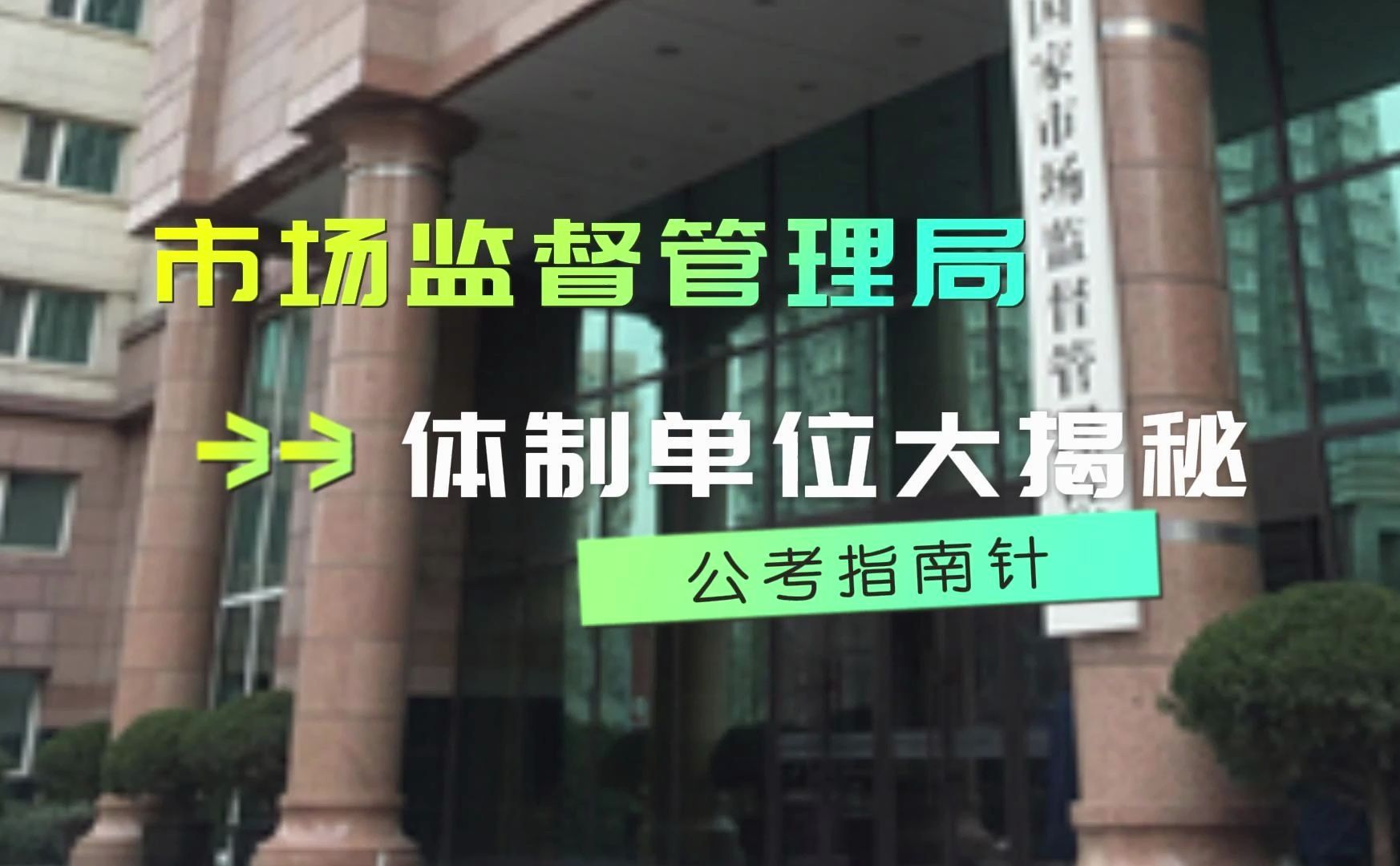 市场监督管理局揭秘:又一个牛马单位,科员的晋升之路,为何如此艰难?哔哩哔哩bilibili