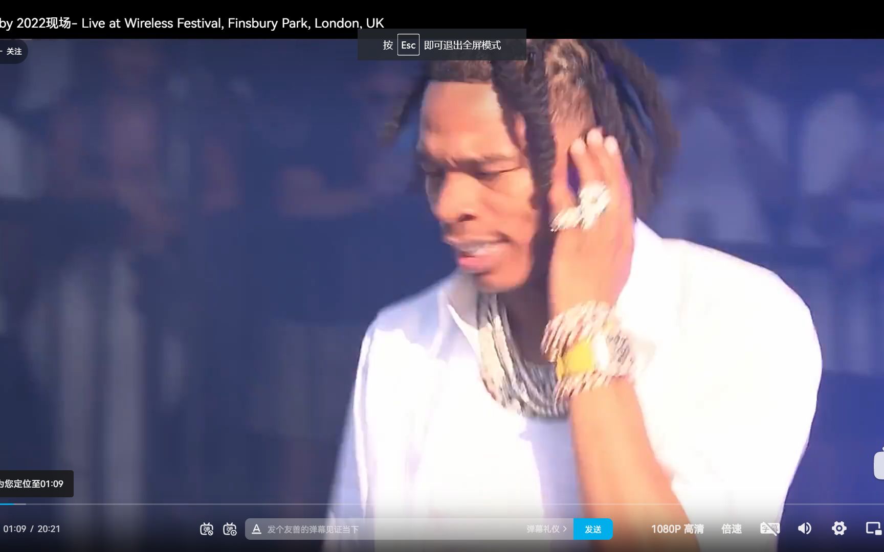 [图]Lil Baby 2022现场- Live at Wireless Festival, Finsbury Park, London, UK