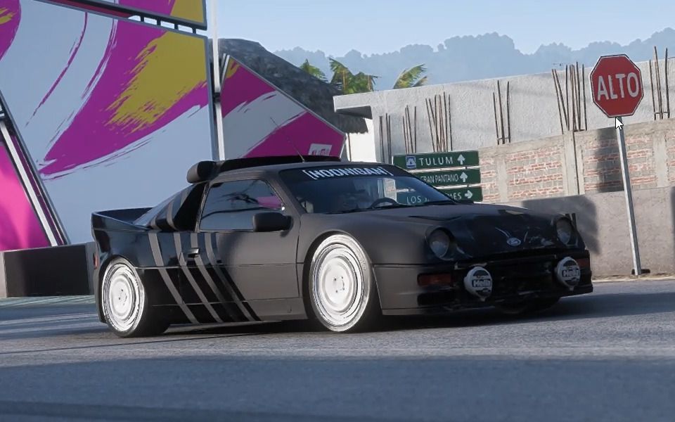 【地平線5】原廠 歌利亞 1986 hoonigan 福特 rs200 evolution