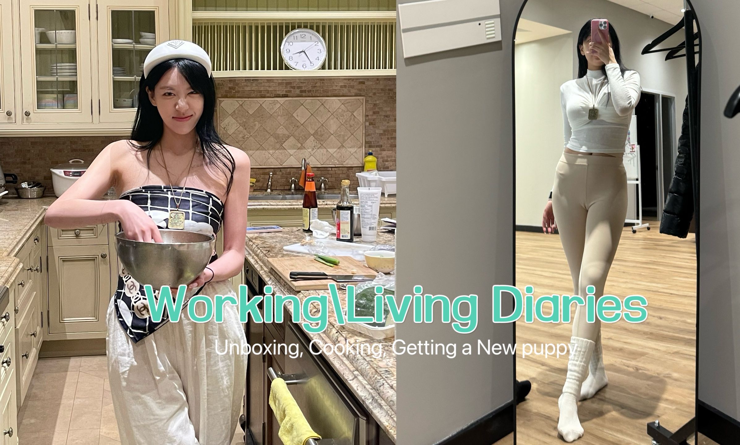 上班/生活日记 Living/Working Diaries|加拿大医美店前台工作日常,在家下厨做饭,淘宝开箱哔哩哔哩bilibili