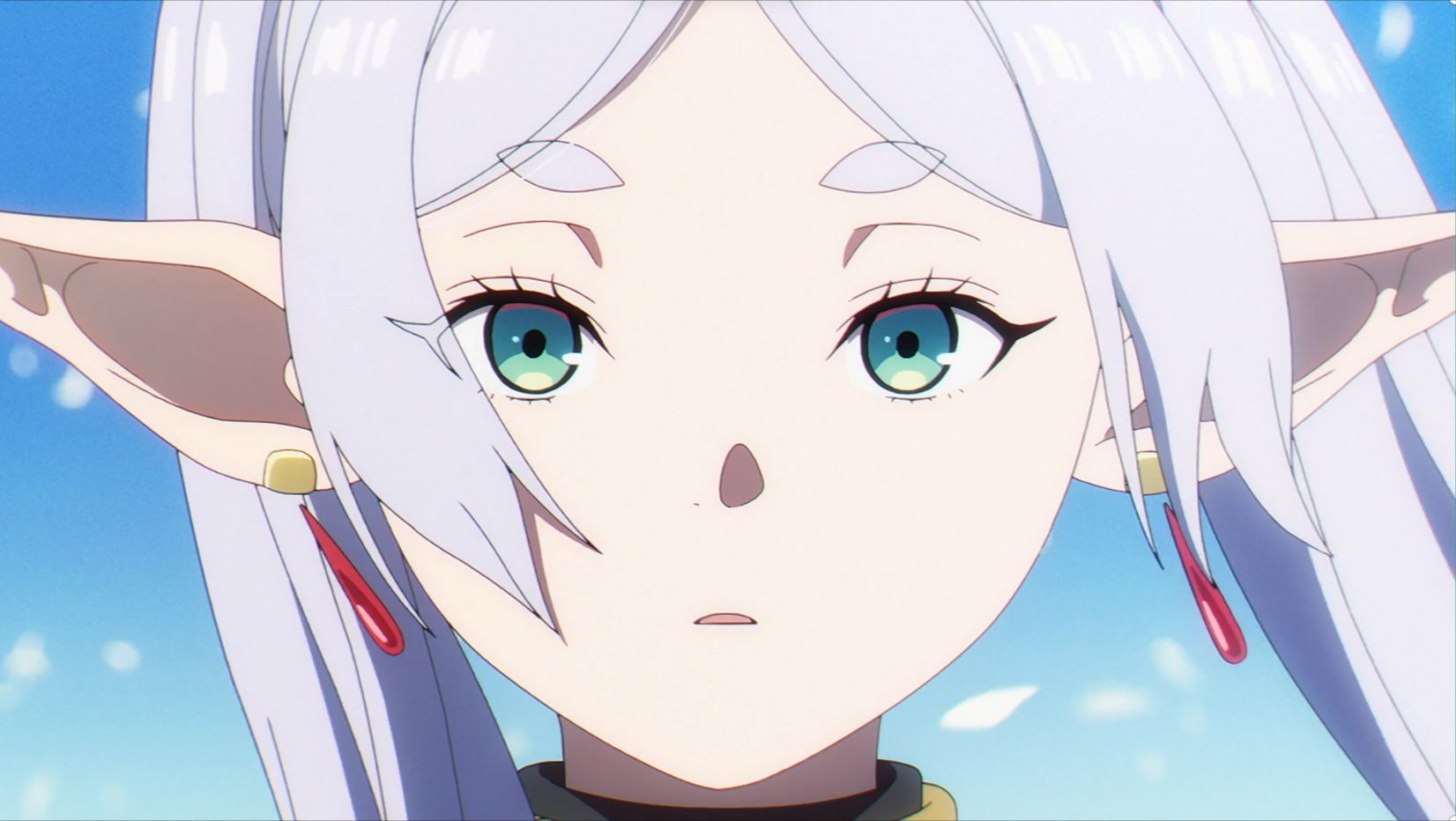 "镜莲华的花语是永恒的爱情,它是这片地区恋人之间最珍贵的赠礼"