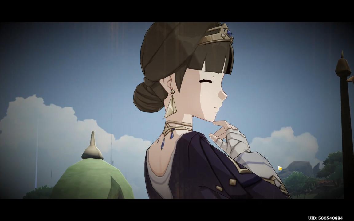 迪娜泽黛对你笑