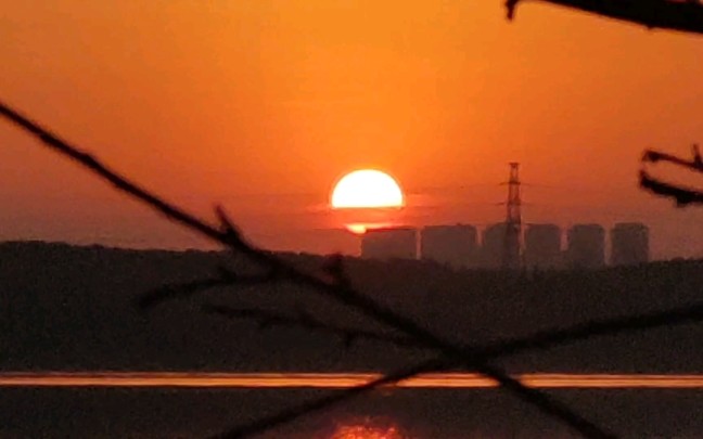 [图]知音湖畔的日出