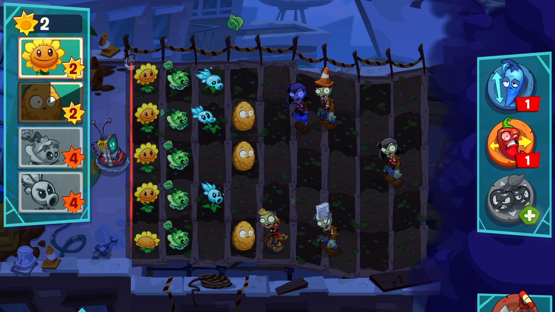 植物大战僵尸3 第146关 无道具通关演示