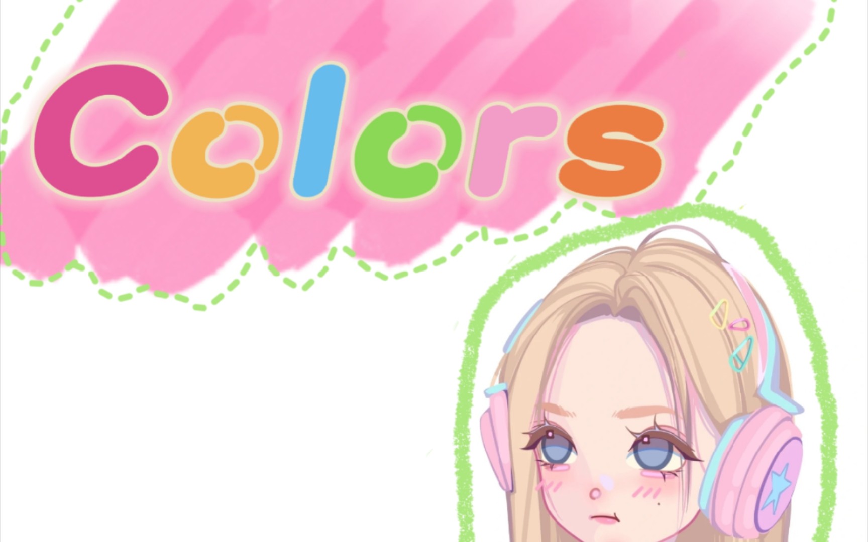 colors手书 模仿up:无恙ls手书作品封面漫画来自小h书博主:画画的pink