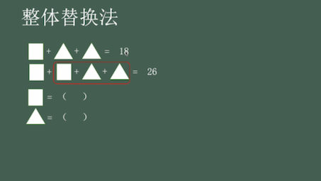 [图]整体替换法解决图形代换问题