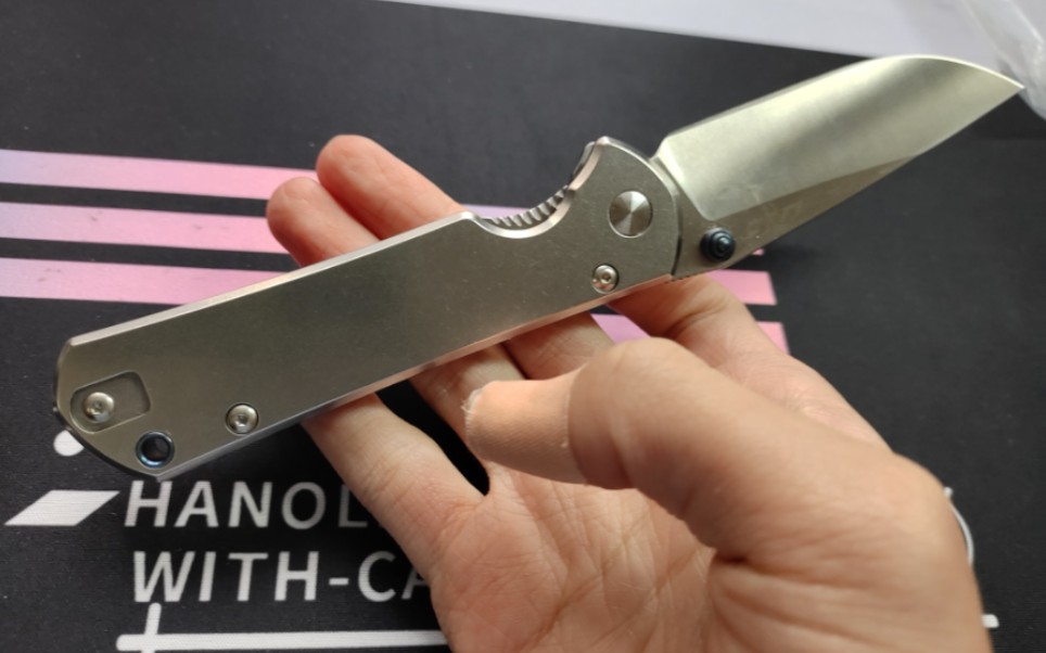 三刃木912蓝钉 开箱