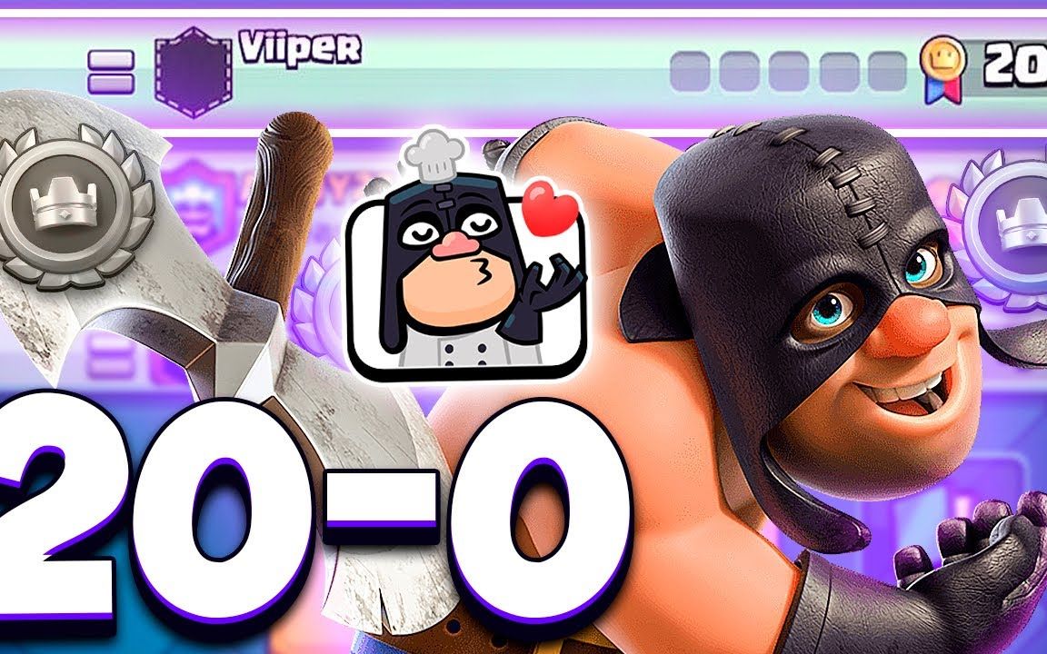 viiper屠夫猪狂暴锦标赛20胜_哔哩哔哩bilibili_皇室战争