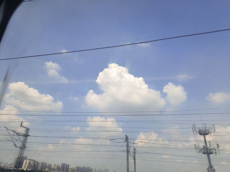 阳光 蓝天 白云 好风景