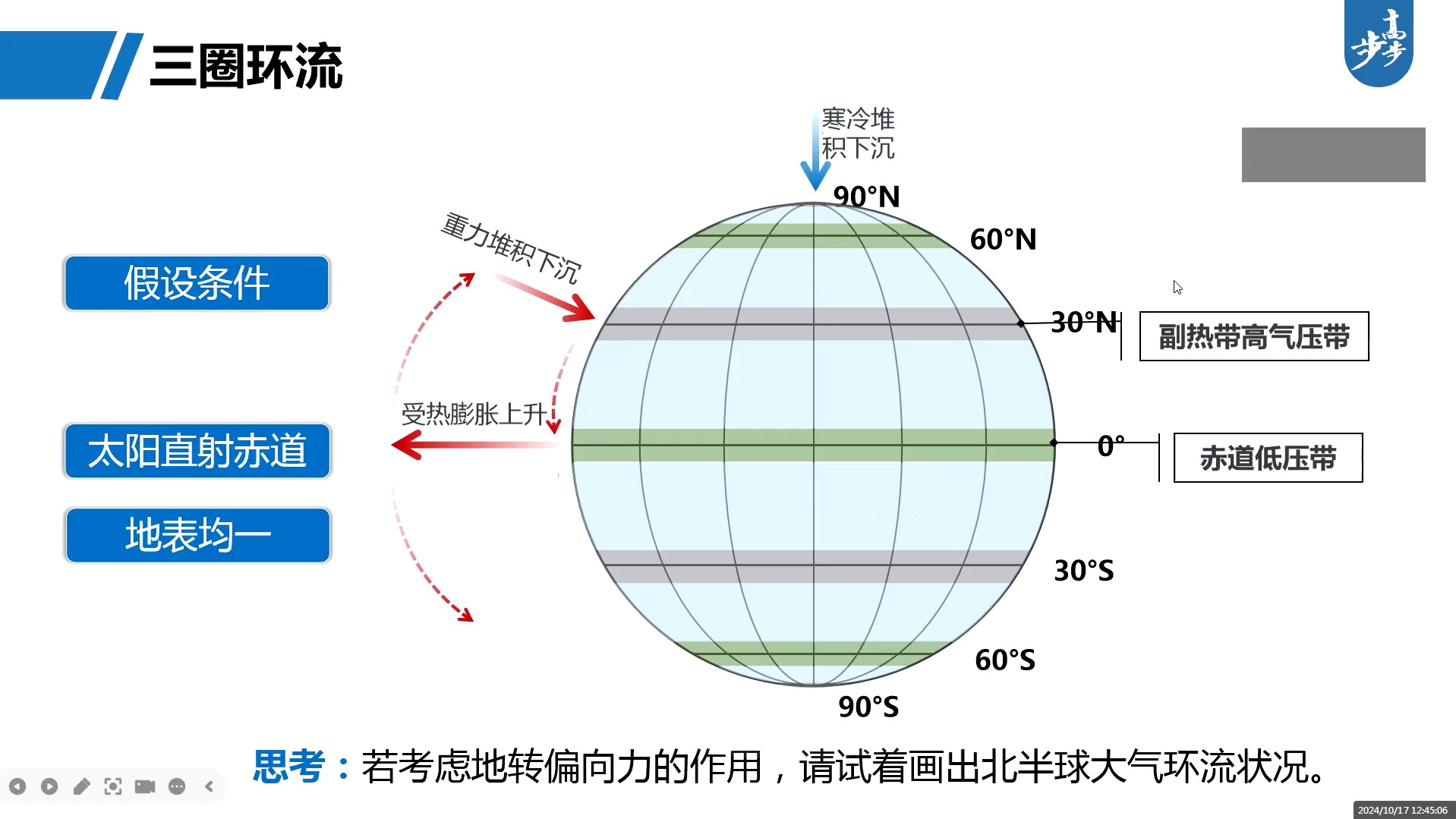 气压带 范围图片