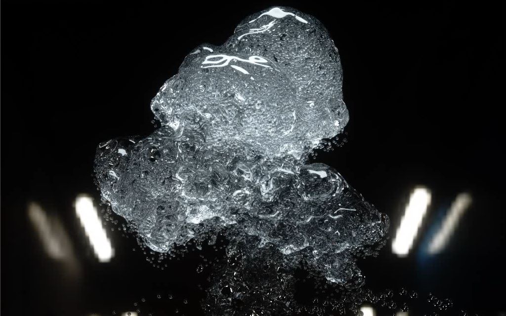 c4d-流体水花特效