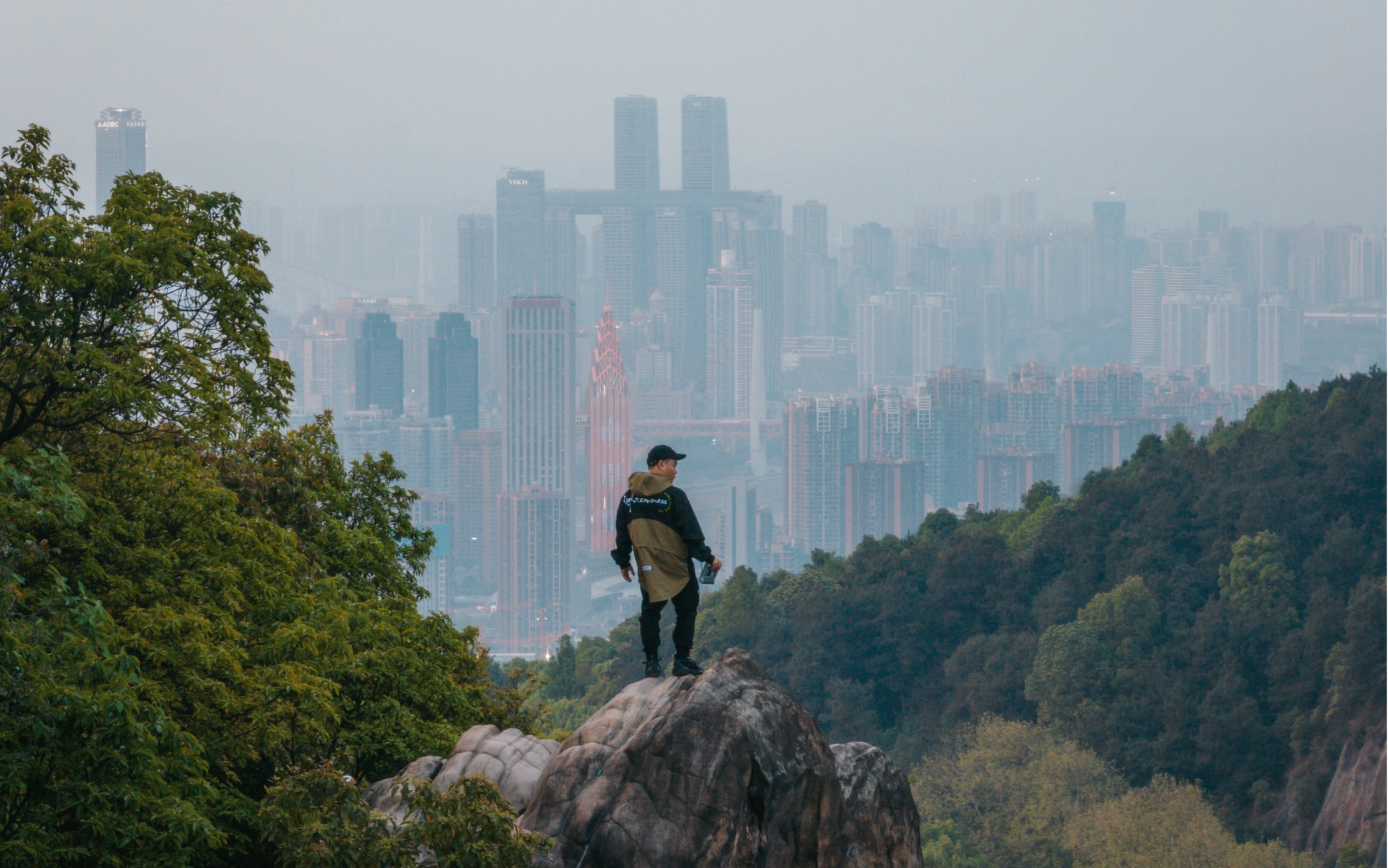 重庆市区登山好去处图片