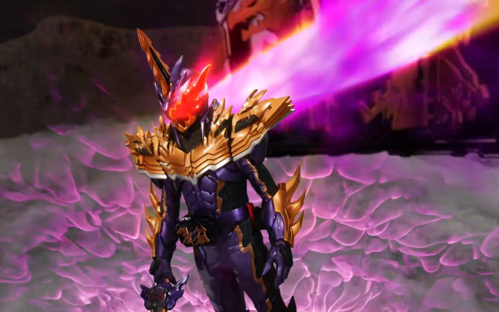 [krl]假面骑士calibar 邪王飞龙形态登场&必杀