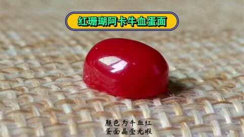 红珊瑚鉴定色卡标本日本阿卡四种经典颜色一套粉色正红牛血红橘红_哔哩