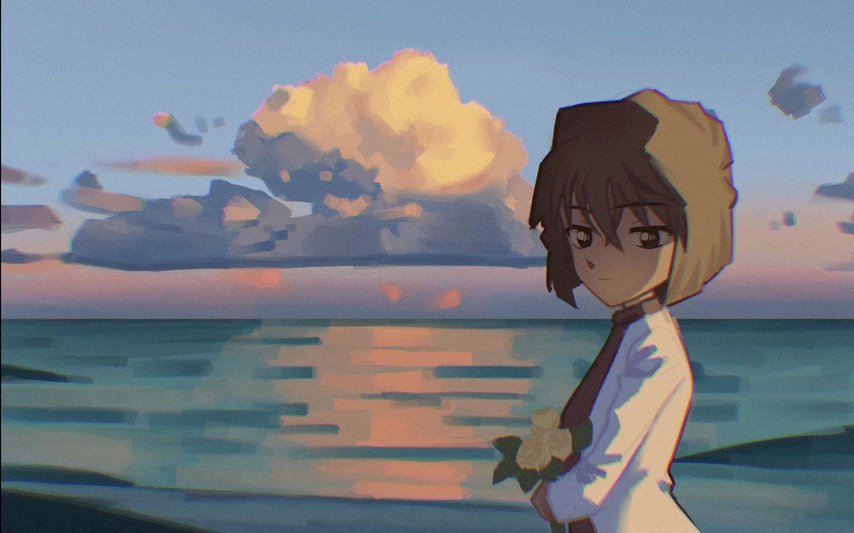 【ai灰原哀】苍い海