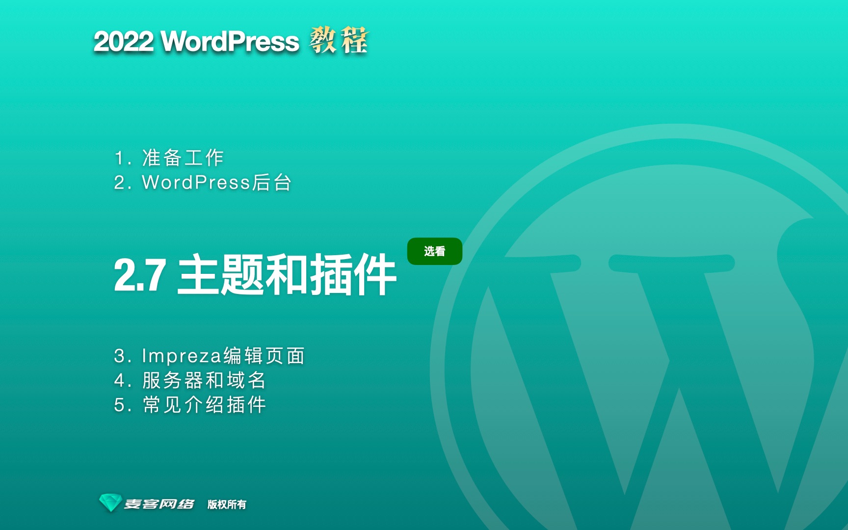 2022 WordPress 教程 207 Themes & Plugins哔哩哔哩bilibili