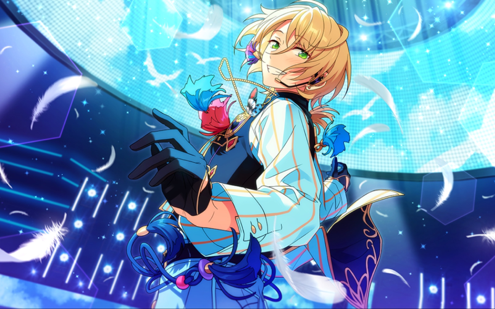 【偶像梦幻祭2】倾羡 小小雏翼的飞羽轻触 活动剧情,迷你对话