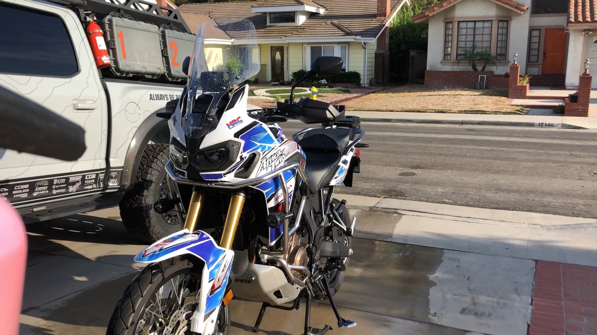 自己洗 [本田非双 ]africa twin crf1000 是什么体验?