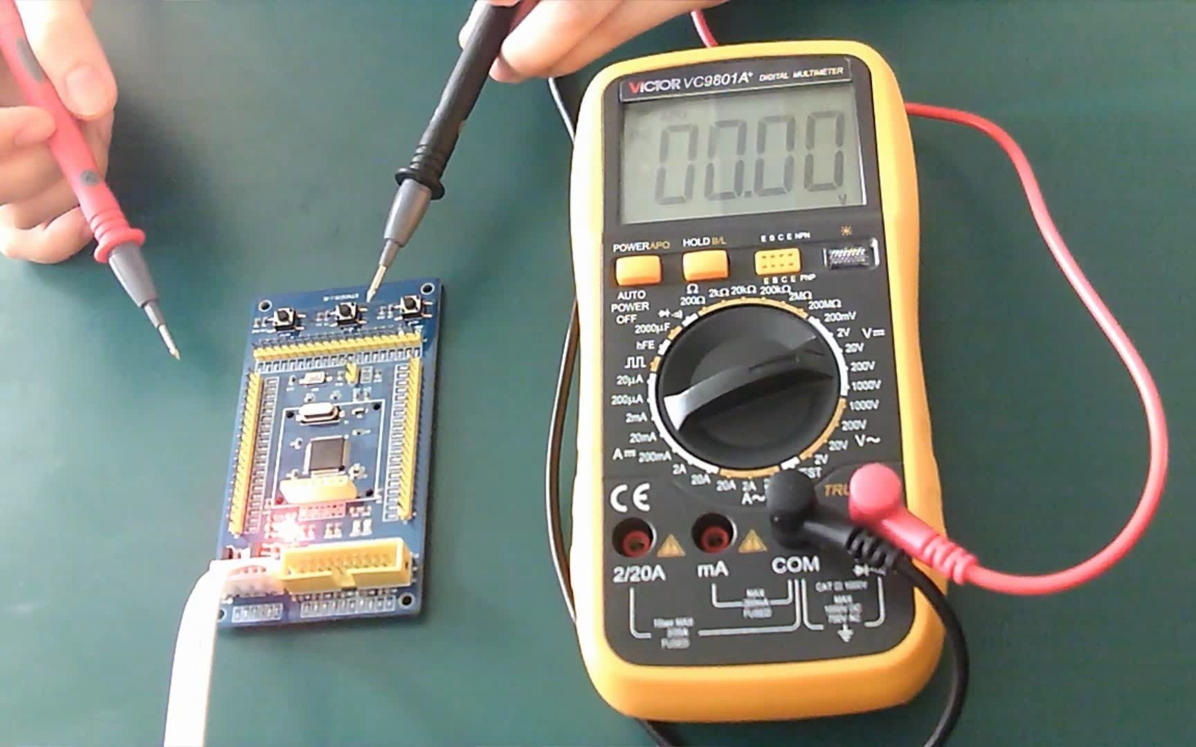 stm32核心板焊接-万用表的使用_哔哩哔哩 (゜-゜)つロ 干杯~-bilibili