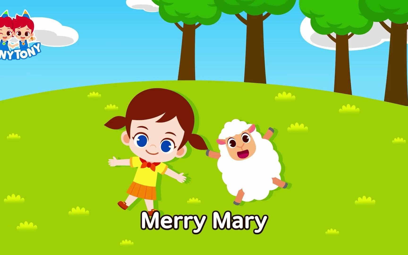 [图]【英文儿歌】Mary Had a Little Lamb