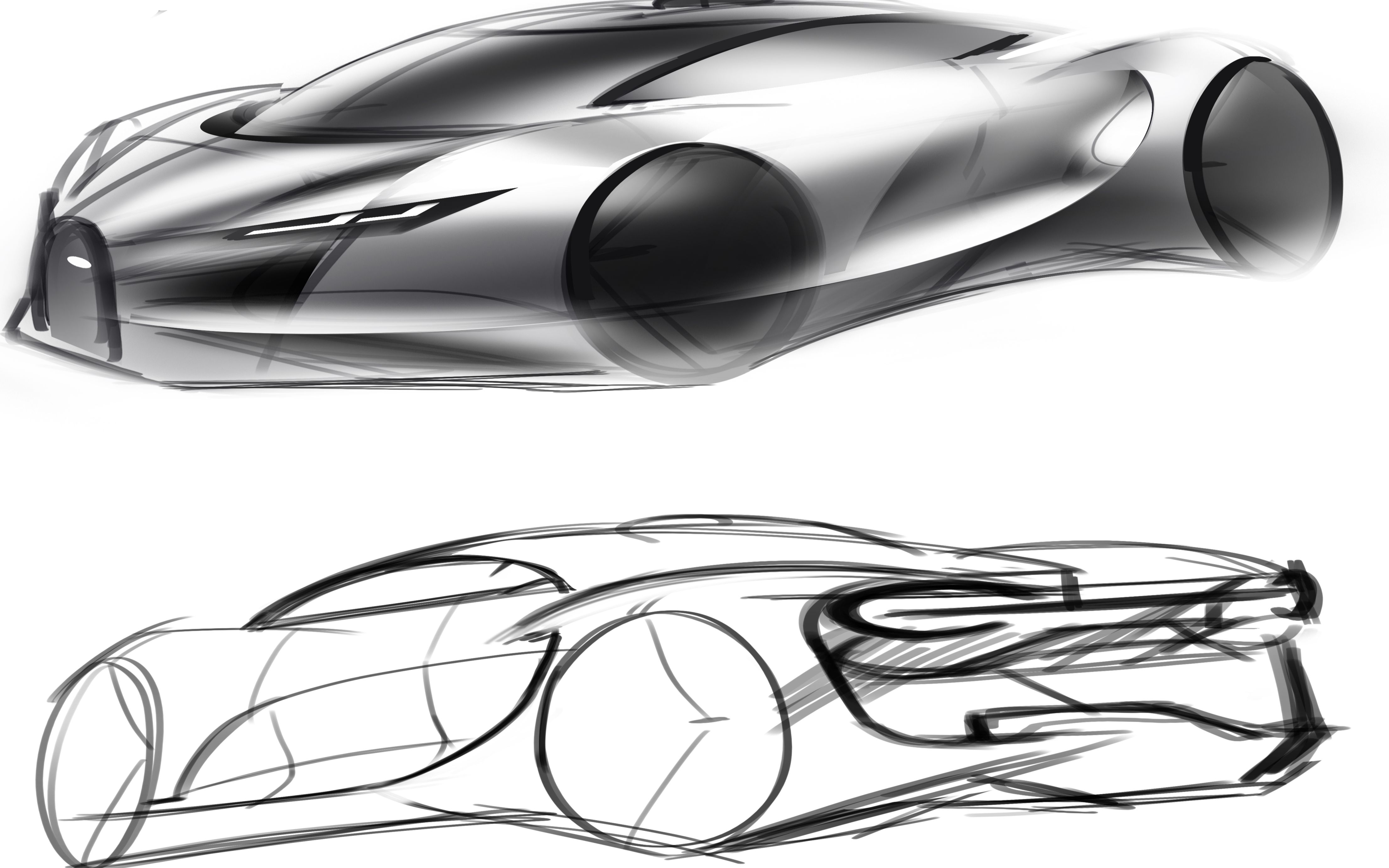 【外饰3作业】 布加迪设计 18.6.24 汽车设计