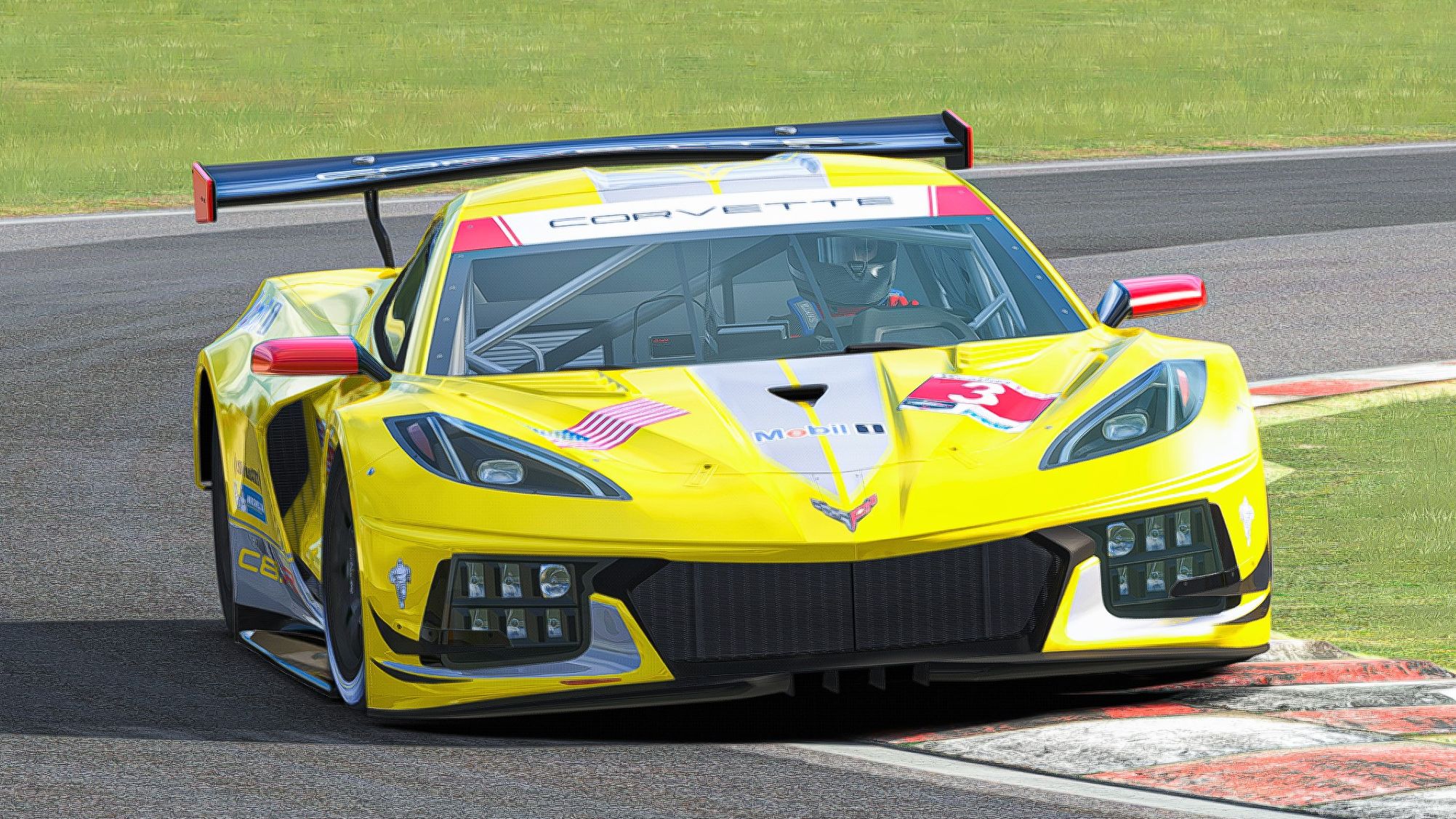 神力科莎mod车辆分享#883-科尔维特c8.r gt3