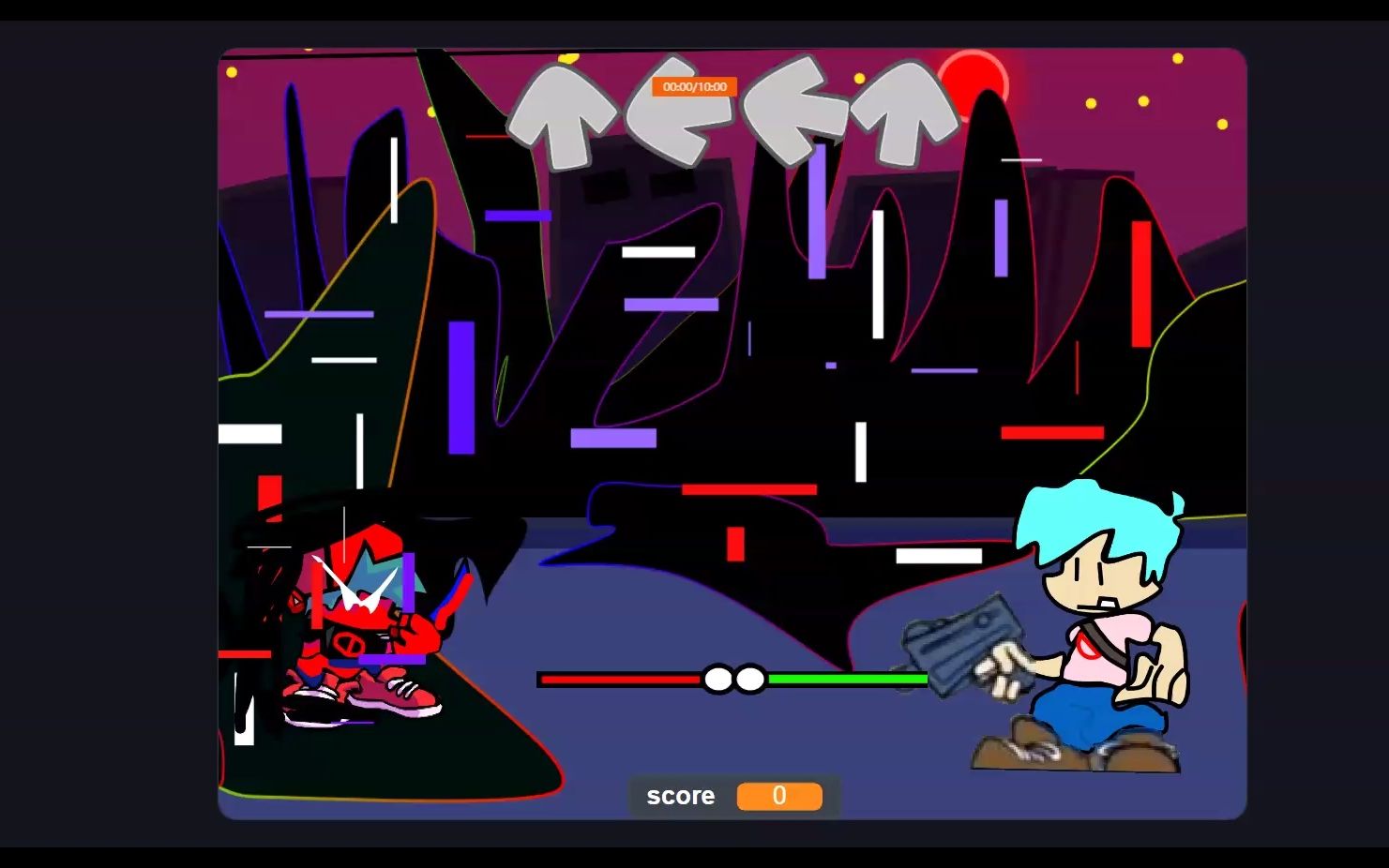 fnf周五夜放克_错误化神曲 v2