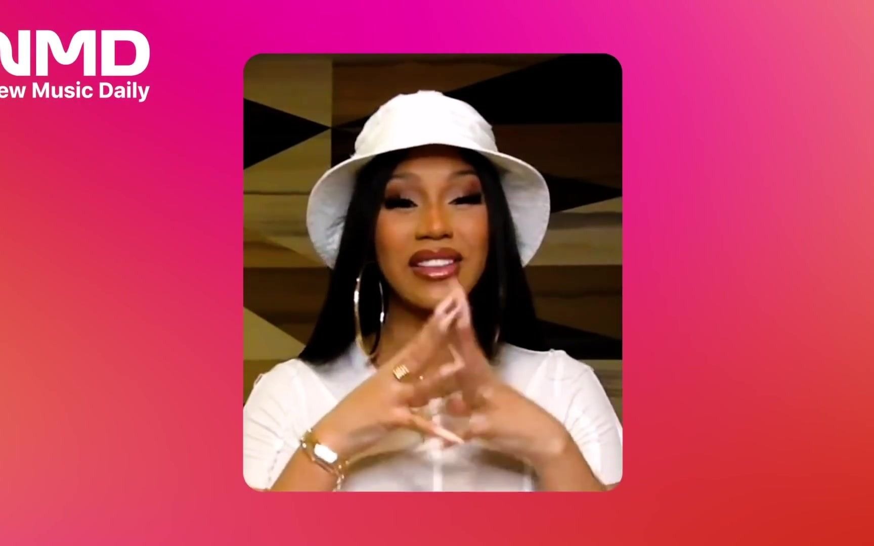 苹果音乐访谈cardib谈新歌up以及公众对wap的反应applemusic