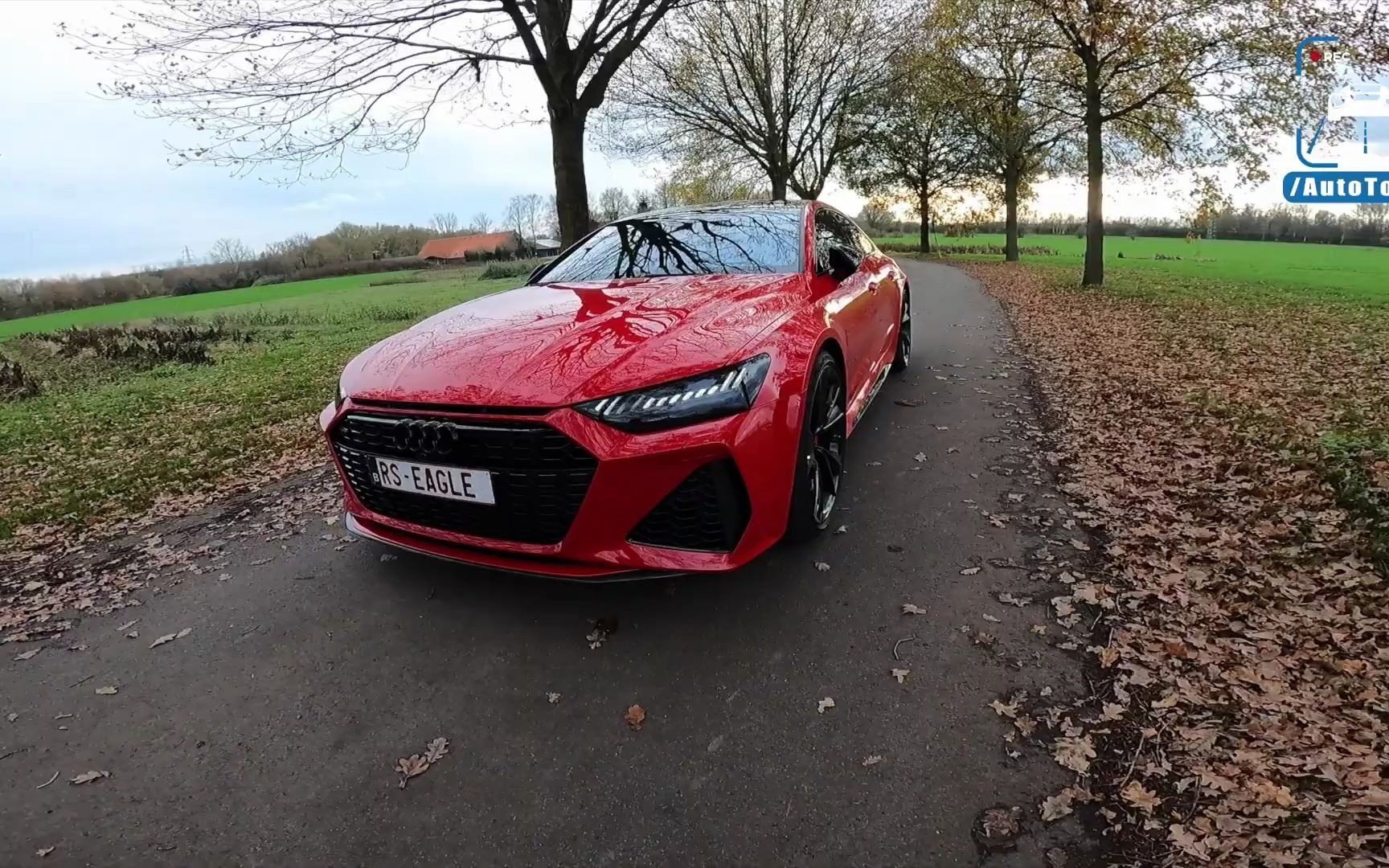 2021款奥迪rs7第一视角驾驶排气声浪