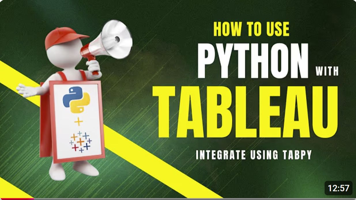 借助 TabPy 和 Python 解锁 Tableau 高级分析:设置指南