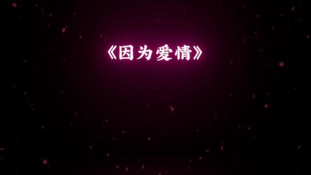 因为爱情 #降调音乐 #前奏一响拾起多少人的回忆