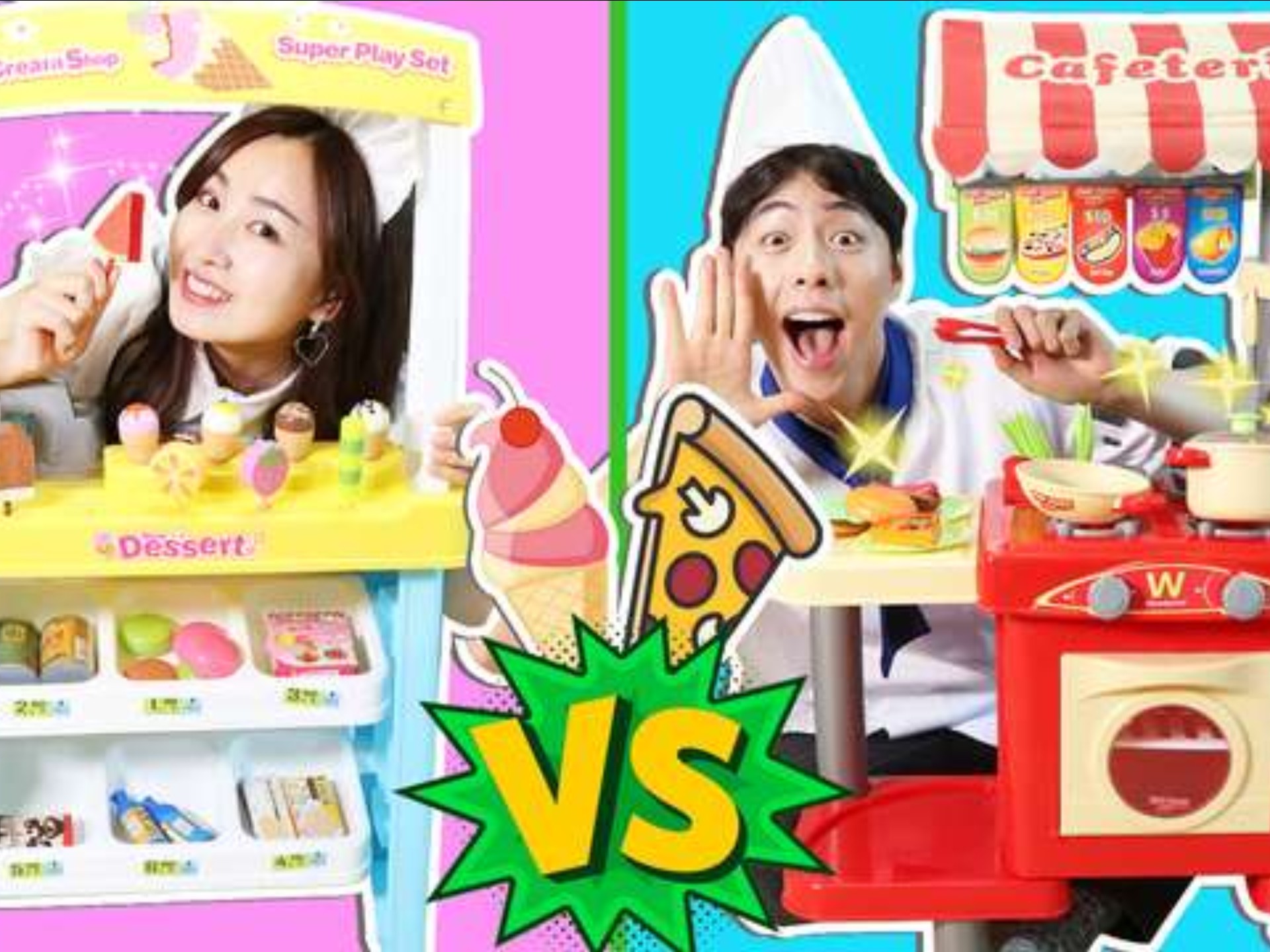 小伶玩具 悦儿冰淇淋店和马树的餐厅到底哪家店人气更高呢?