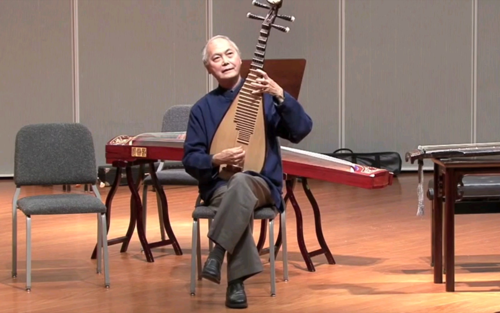【琵琶圣手】吕培原 独奏『高山流水』时年80岁 高清版
