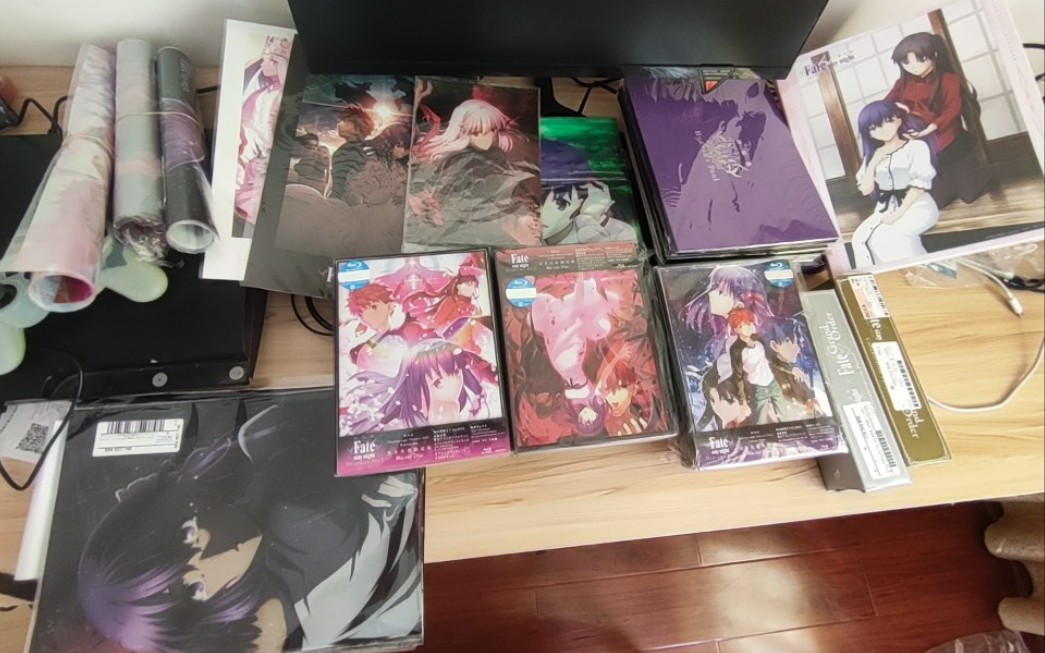 [图]#任意门日淘# 命运之夜天之杯春之歌Fate/stay night [Heaven's Feel]第三章fate hf bd开箱和一些入场特典展示