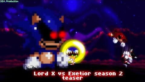 Lord x vs MX round 3 (Eggman phase)  full episode sprite animation 