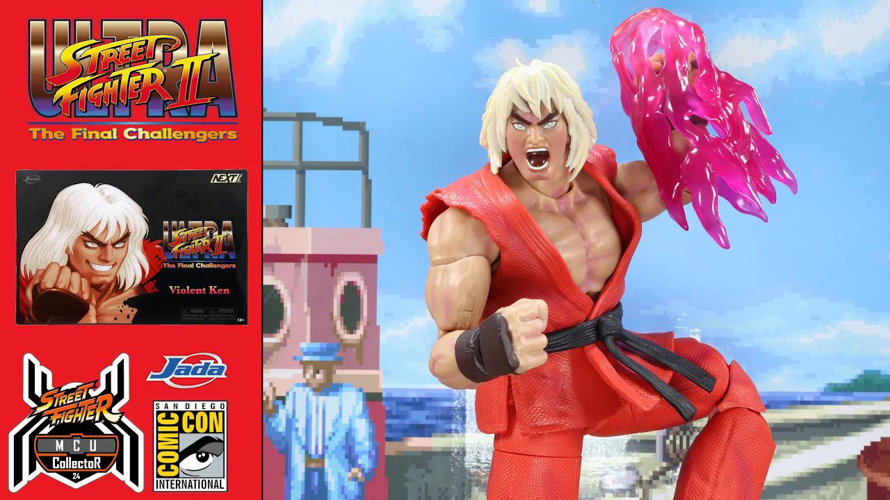 jada toys sdcc限定 终极街霸2 洗脑肯 deluxe