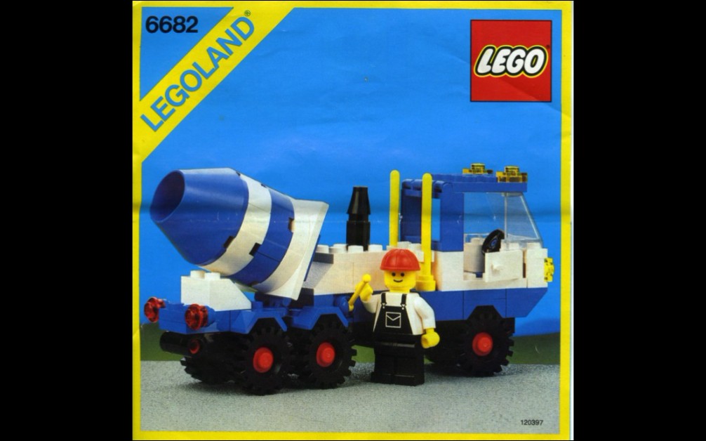 乐高城镇6682水泥搅拌车速组评测