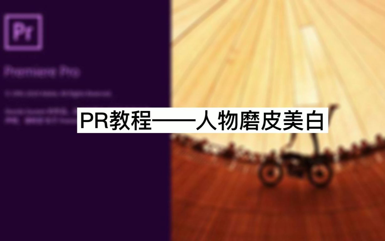 【PR教程】用PR给人物一键磨皮美白,美颜不用愁了~快去给你的人物试试(视频素材:潮点网)哔哩哔哩bilibili