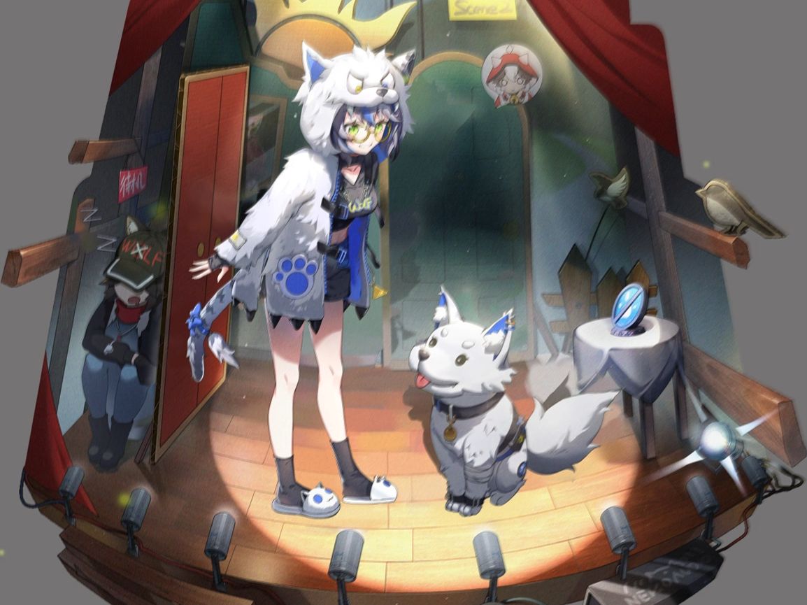 spine动态练习 猫之城 艾可