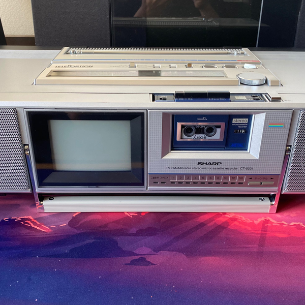 SHARP TELEPORTION ct-5001 ラジカセ テレカセ SHARP TELEPORTION ct-5001 ラジカセ テレカセ