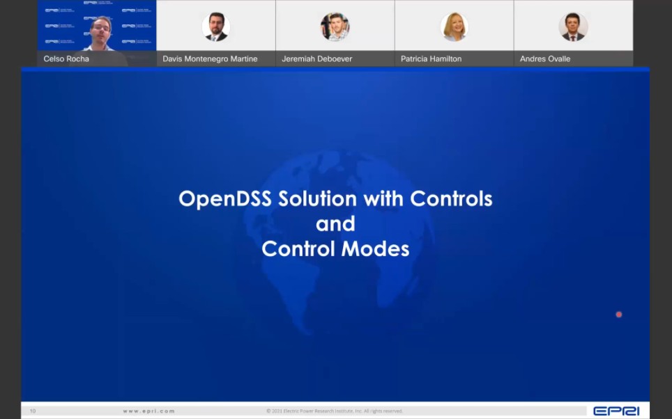 [图]openDSS课程视频 controls in openDSS & PVSystem + InvControl