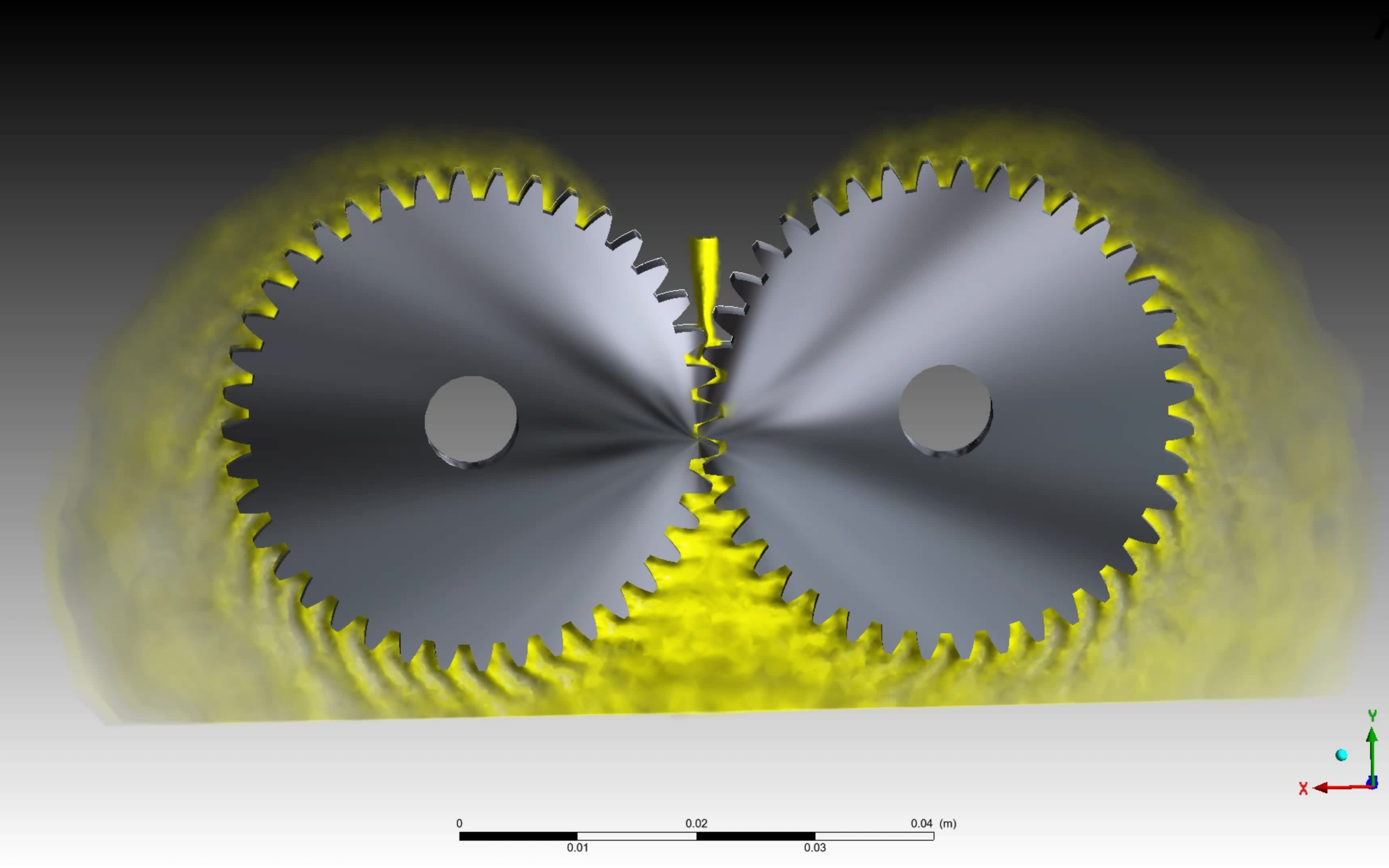 ansys fluent齿轮喷油润滑CFD,南京航空航天大学论文模仿+UDF动网格+VOF多相流哔哩哔哩bilibili