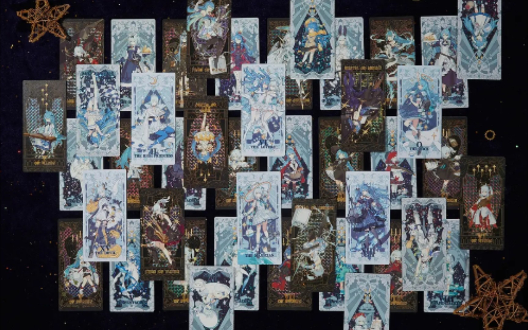 b站幻星集2233收藏卡套装塔罗牌开箱_哔哩哔哩bilibili